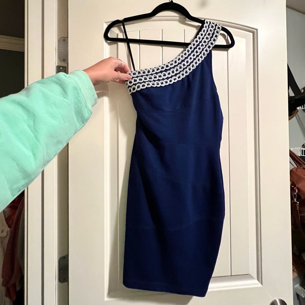 Ark & Co. One Shoulder Dress - Picture 2 of 4